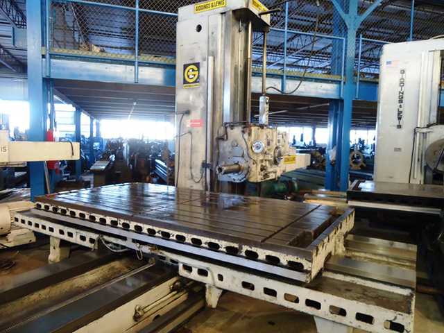 5" GIDDINGS & LEWIS ... HORIZONTAL BORING MILL